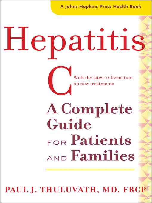Title details for Hepatitis C by Paul J. Thuluvath - Available